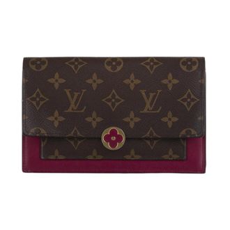 Louis Vuitton Pre-owned Monogram Flore Wallet On Chain - - Pre-owned - Donna - Marrone - ONE SIZE