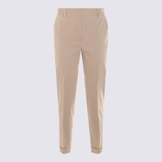 Antonelli Beige Cotton Pants