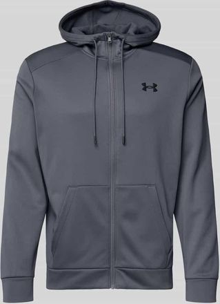 Under Armour Sweatjacke mit Kapuze in Anthrazit, Größe L