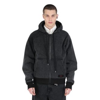 N°21 Heren, Jassen, Zwart, Maat: S Katoen