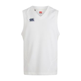 Canterbury Of New Zealand Heren mouwloos cricketvest (Cr&egrave;me Krekel)