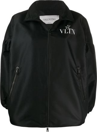 Valentino Garavani Logo Print Bomber Jacket