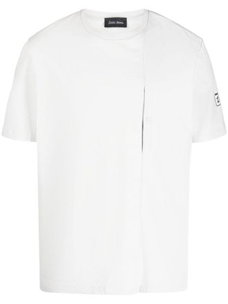 Herno T-shirt con taschino - Grigio