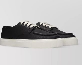 Prada leather sneakers