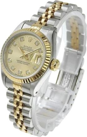 Rolex Orologio da polso vintage Pre-owned - - Pre-owned - Donna - Giallo - ONE SIZE