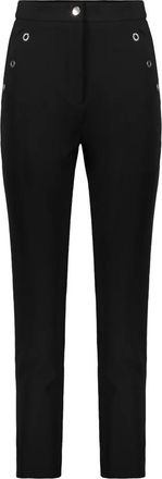 Moschino Klassieke Broek - Dames - Vrijetijds broeken - Zwart - 2XS - Polyester - Broeken