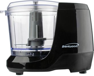 Brentwood 1.5 Cup Mini Food Chopper in Black