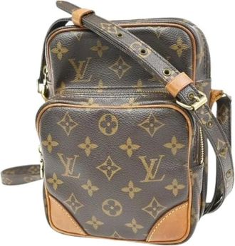 Louis Vuitton Pre-owned Cross Body Bags, female, Brown, Size: ONE SIZE Pre-owned Amazone bag