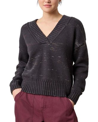 Lilla P Oversized V-Neck Sweater