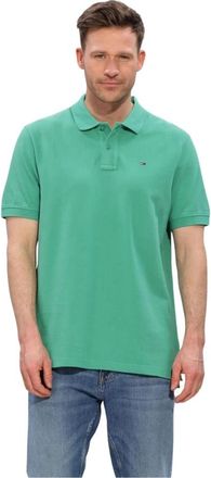 Tommy Jeans TJM Reg Ess Polo Ext - Heren - Polos - Groen - XL - Katoen - Tops