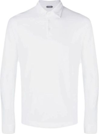 Zanone Accessoires - Heren - Polos - Wit - XL - Tops