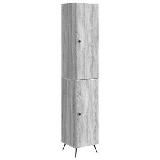vidaXL Juego De Armarios 2 Uds. Sonoma Gris Madera De Ingenier&iacute;a Vidaxl