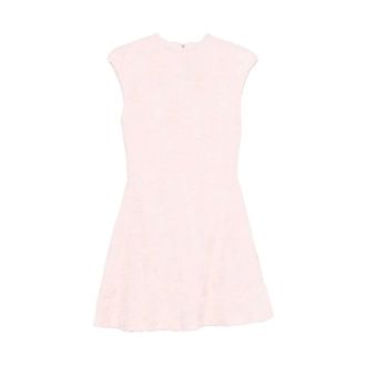 Rotate ROTATE Birger Christensen, Short Dresses, female, Pink, Size: XS Mesh Mini 1809