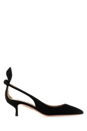 Aquazzura Black Bow Tie Pumps
