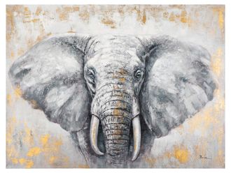 Schubiger M&ouml;bel Bild Gl&uuml;cksbringer Elefant