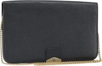 Dior Pre-owned Clutches, female, Black, Size: ONE SIZE Pre-owned Vintage Shoulder Bag