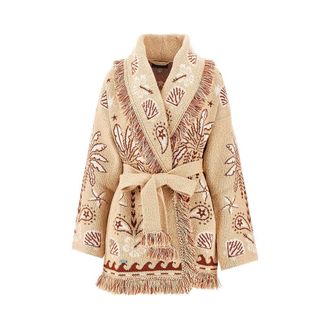Alanui Echoes of the island wool blend cardigan Woman XS