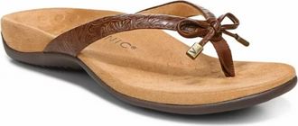 Vionic Womens Rest Bella Slipper In Brown