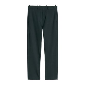 Marc O'Polo Straight Broeken - Dames - Straight fit broeken - Blauw - S - Katoen - Broeken