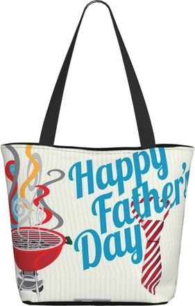 AOOEDM Happy FatherS Day Ladies Shopping Bag 13x11x7in.The Perfect ValentineS Day Gift.It Is The Best ValentineS Day Gift For Mom, Daughter, Wife,Etc