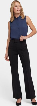 NYDJ High Rise Bootcut Sculpt-Her Broek | Zwart