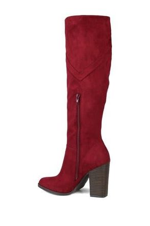 Journee Collection JOURNEE Kyllie Tall Boot in Burgundy at Nordstrom Rack, Size 7.5