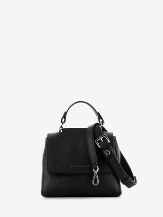 Orciani Borsa a mano mini Sveva Soft nera