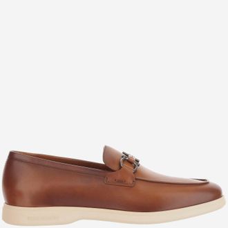Ferragamo leren loafers