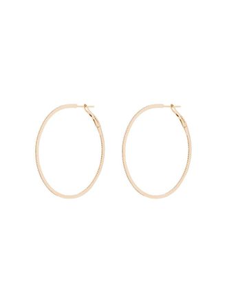 Dana Rebecca Designs Orecchini a cerchio in oro 14kt con diamanti