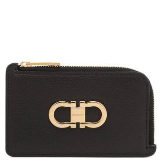Ferragamo Gancini Credit Card Holder With Coin Purse