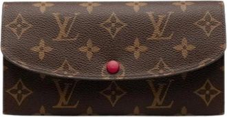 Louis Vuitton Pre-owned Wallets, female, Brown, Size: ONE SIZE Pre-owned Plastic Wallet