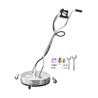 OEM Limpiador De Superficies Con Hidrolavadora, Acero Inoxidable, 4 Ruedas, Redondo, 27,58 Mpa M&aacute;x., 2 Boquillas Rociadoras, Mango Doble, Para Concreto, P