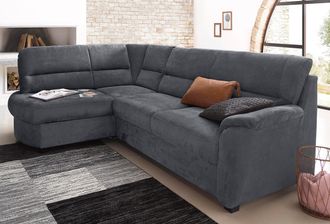 Sit&more Ecksofa »Pandora L-Form« wahlweise mit Bettfunktion und Bettkasten