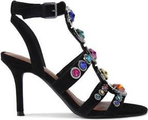 Kurt Geiger Octavia Gladiator Stiletto Sandal in Charcoal at Nordstrom Rack, Size 6.5Us / 36.5Eu
