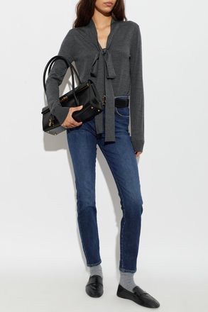 Dolce & Gabbana Jeans With Tapered Legs, Womens, Navy Blue