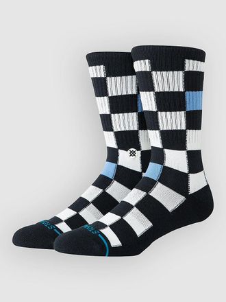Stance Chef Check Crew Socks estampado