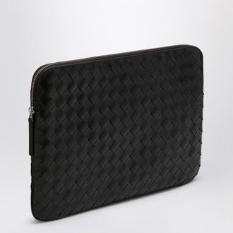 Bottega Veneta Getaway Fondente Intrecciato Document Holder