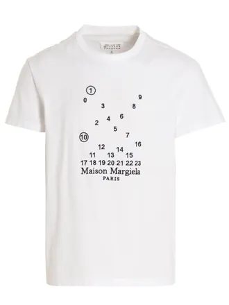 Maison Margiela Logo Embroidery T Shirt