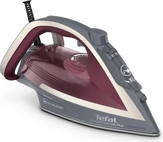 T-fal Ultragliss Anti-calc Plus Fv6840 Plancha A Vapor 2800 W P&uacute;rpura, Plata