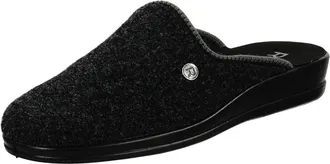 Rohde Lekeberg Mens Slippers Textile Slippers, Black (Black 90), 9.5 UK
