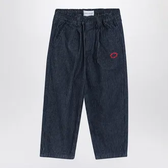 Bobo Choses Jeans blu navy a righine