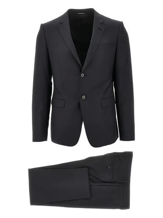 Emporio Armani single-breasted suit - Grey