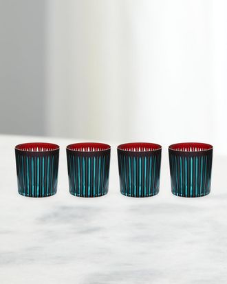 L'OBJET Prism 13 oz. Double Old-Fashioned Glasses, Set of 4