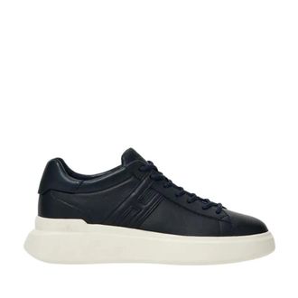 Hogan Blauwe Sneakers met Memory Foam Voetbed - Heren - Sneakers - Blauw - 39 EU - Leer - Schoenen