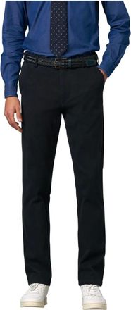 Meyer Heren, Broeken, Blauw, Maat: XL Katoen