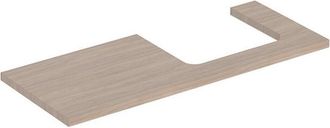 Keramag Keramag - Geberit One Placa De Lavabo, Recortable Derecha, 120x3x47 Cm