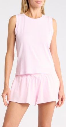 Yogalicious Jinx Heavenly Ribbed Tank in Blossom at Nordstrom Rack, Size X-Small