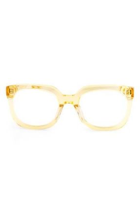 AQS Theo 50mm Square Optical Frames in Honey at Nordstrom Rack