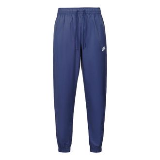 Nike Nsw Spe Wvn Athleisure Casual Sports Woven Bundle Feet Long Pants Navy Blue DD5311-410