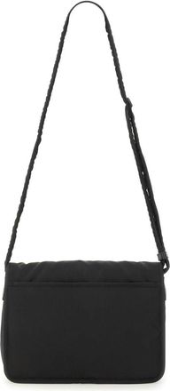 Saint Laurent Mens Econyl Messenger Niki Bag Black Polyamide Shoulder